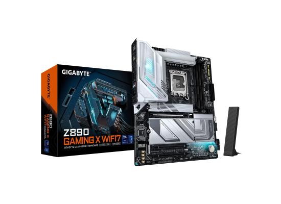 GIGABYTE Z890 Gaming X Wi-Fi 7 & Bluetooth DDR5 ATX Motherboard – LGA1851, Intel Core Ultra (Series 2)